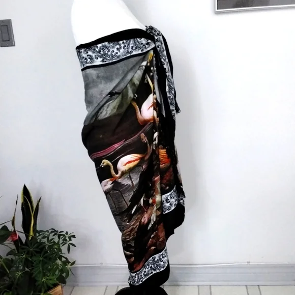 Vintage Fata Morgana ladies pareo/sarong, 64" x 43" - Picture 4 of 8